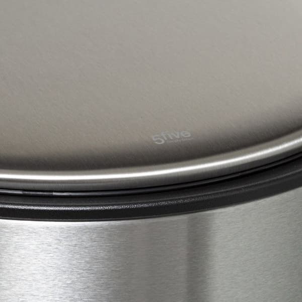 "Delta" metallsoptunna 30 liter Atmosphéra - Ljusgrå