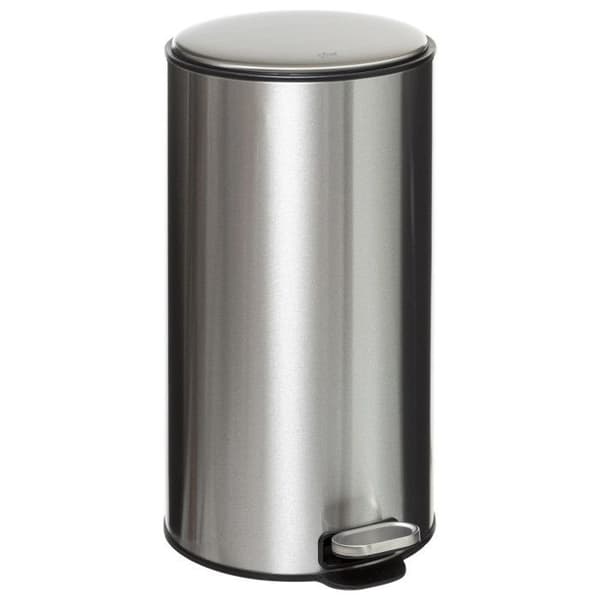 "Delta" metallsoptunna 30 liter Atmosphéra - Ljusgrå