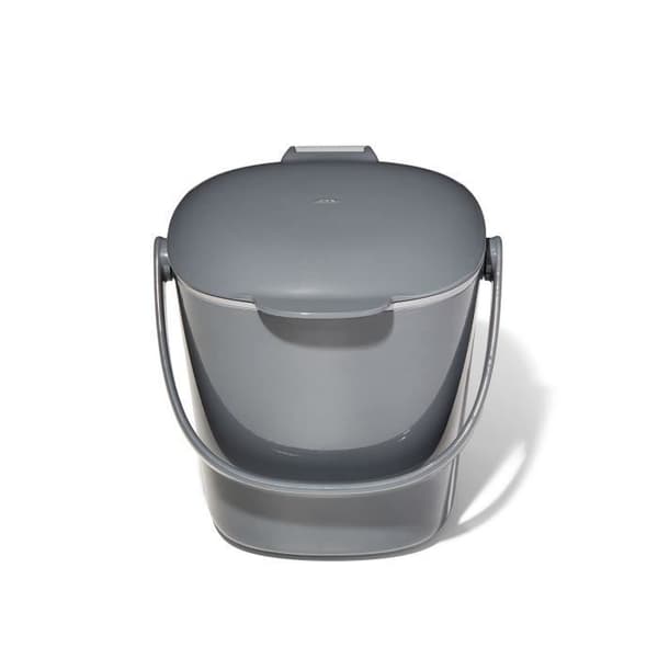 Kompostkärl - OXO GOOD GRIPS - 2,83L - Grå/Charcoal