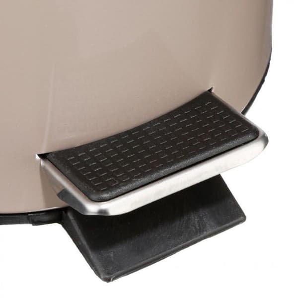 Atmosphéra 3 liters pedalbehållare i metall - Taupe