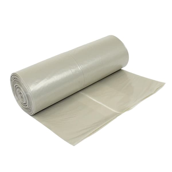 Plastsäck LDPE 370L 40my transp. 10/rl 8st