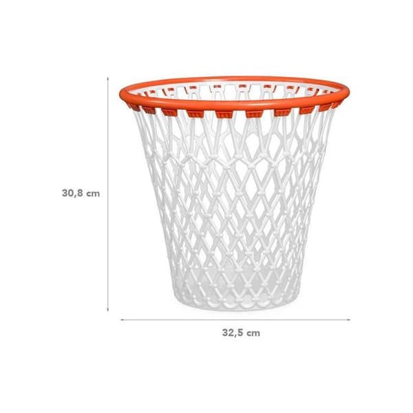 Båge papperskorg 30 cm