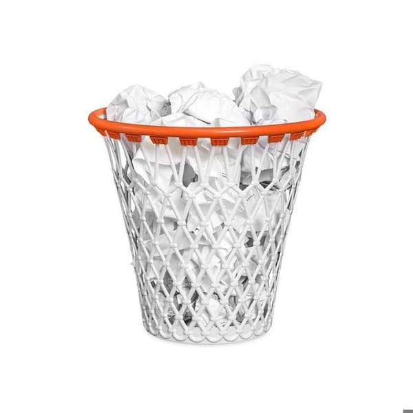 Papperskorg - INGEN NAMN - Ring 30 cm - Polypropen - Vit - Vuxen
