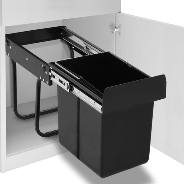The Living Store Utdragbar sophink mjuk stängning 20 L - Soptunnor & papperskorgar