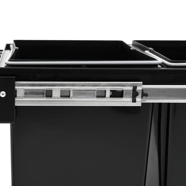The Living Store Utdragbar sophink mjuk stängning 48 L - Soptunnor & papperskorgar