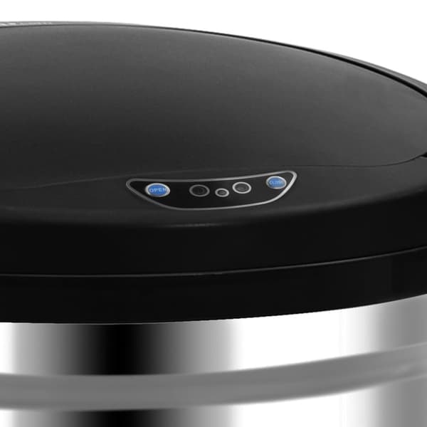 Soptunnor & papperskorgar - Living Soptunna med automatisk sensor 40 L rostfritt stål