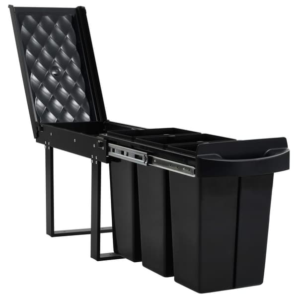 Jäteastiat & roskakorit - Living Keittiökaapin ulosvedettävä roskakori Soft-Close 36 l