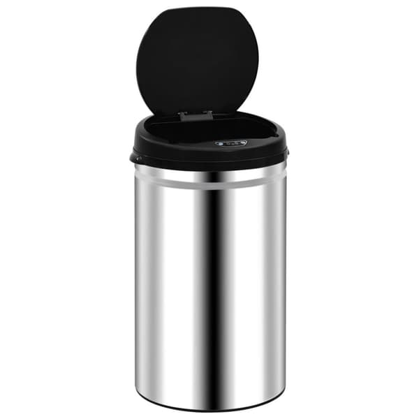 Roskakori automaattisella anturilla 40 l ruostumaton teräs - Roskakori - Roskakorit - Home & Living