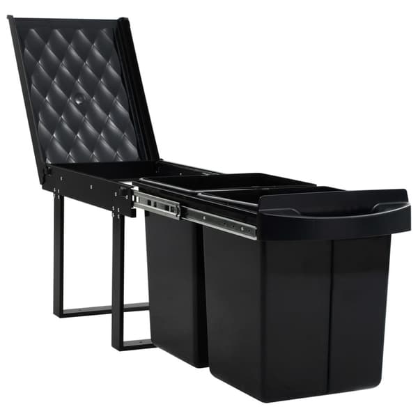 Keittiökaapin ulosvedettävä roskakori Soft-Close 48 l - Ulosvedettävä Roskakori - Ulosvedettävät Roskakorit - Home & Living