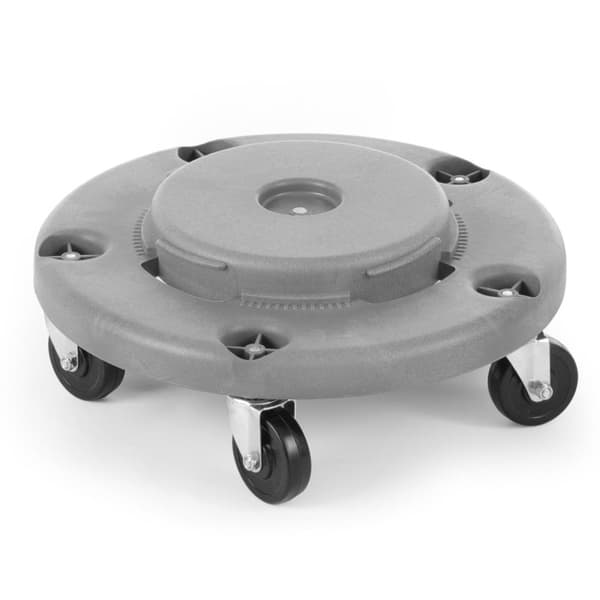 Vognbund på hjul til en rund affaldscontainer, diameter. 50 cm - Hendi 691441