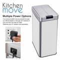 Miniatyrbild 5 av 6: Soptunna Kitchen Move Grå 70 L
