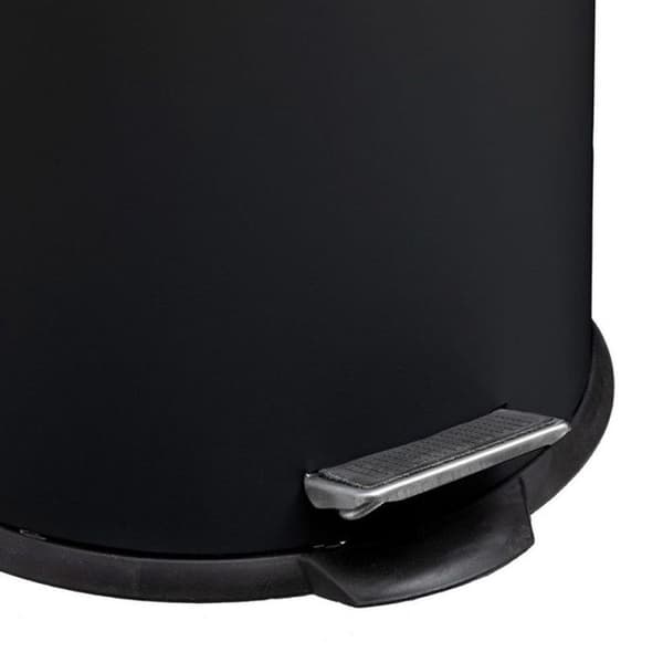 "Bam Modern" papperskorg 30 liter Bambu Lock Atmosphéra - Svart