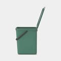 Miniatyrbild 3 av 4: BRABANTIA Avfallskärl Sort &amp; Go 25 L - Grangrön