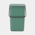 Miniatyrbild 1 av 4: BRABANTIA Avfallskärl Sort &amp; Go 25 L - Grangrön