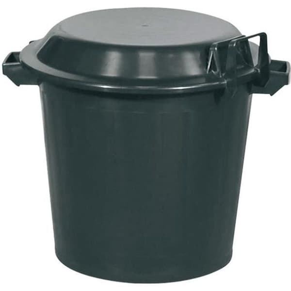 ALUMINIUM OCH PLAST Byggkorg med svart kroklock - 80L