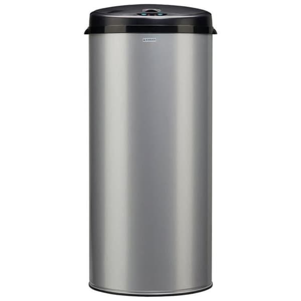 Rossignol - 45L metallgrå papperskorg - 93612