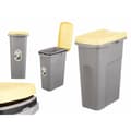 Miniatyrbillede 5 af 5: Papirkurv Stefanplast Gul Grå Plastik 25 L (6 enheder)