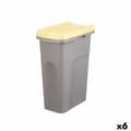 Miniatyrbillede 1 af 5: Papirkurv Stefanplast Gul Grå Plastik 25 L (6 enheder)