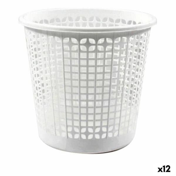 Papirkurv Dem Office Hvid (12 enheder) (ø 27 x 25,5 cm)