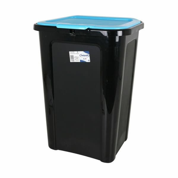 Roskakori Tontarelli Coverline Sininen 44 L Musta 38,5 x 34,5 x 54,5 cm (6 osaa)