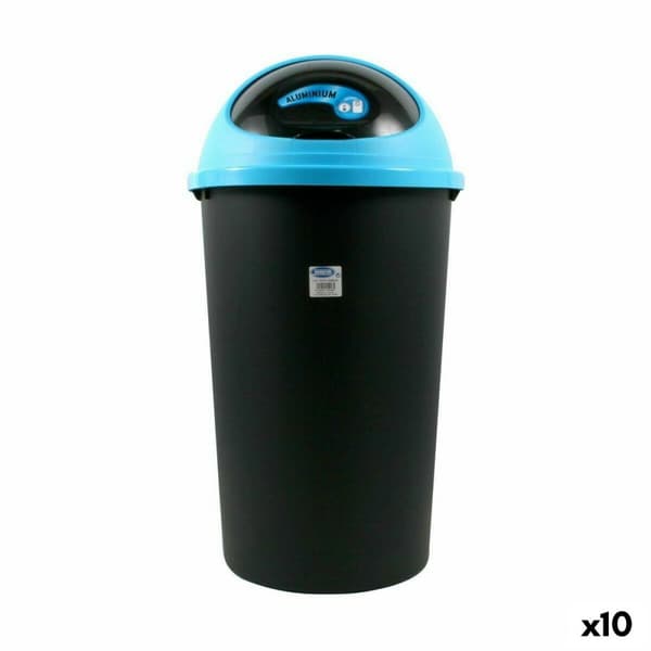 Roskakori Tontarelli Big hoop Sininen Musta 50 L 39 x 39 x 72 cm (10 osaa)