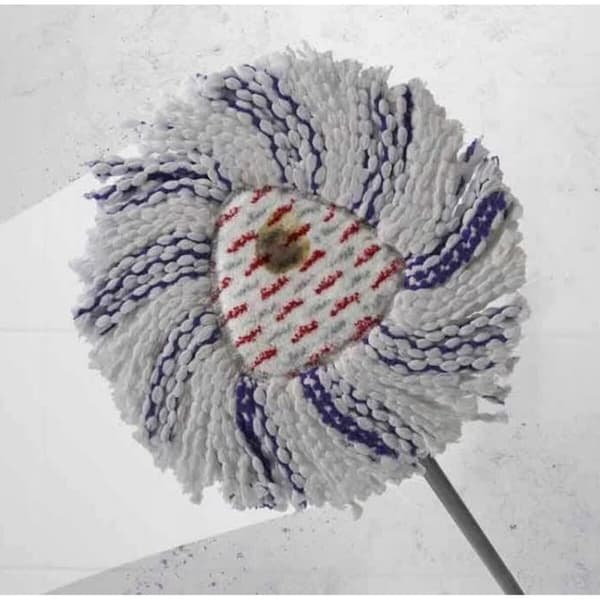 Mop with Bucket Vileda 167751 Svart Röd Mikrofiber Plast