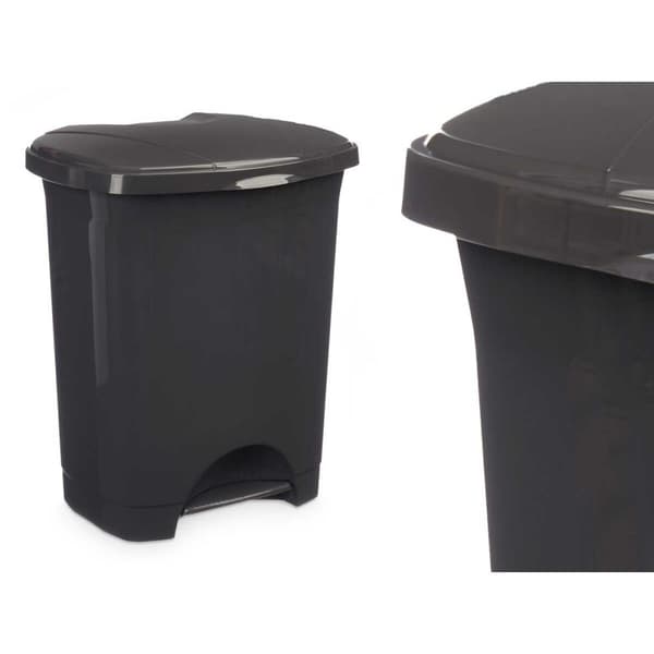Pedalhink Antracitgrå Plast 10 L (8 antal)