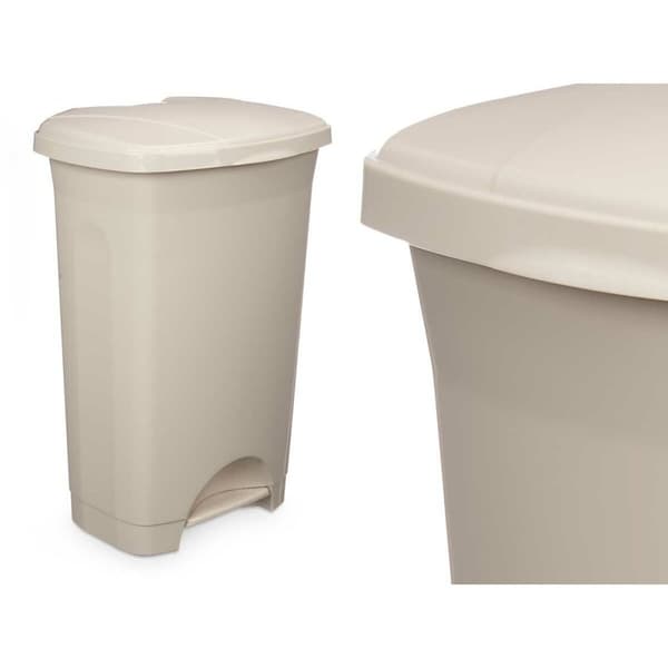 Pedalhink Beige Plast 50 L (3 antal)