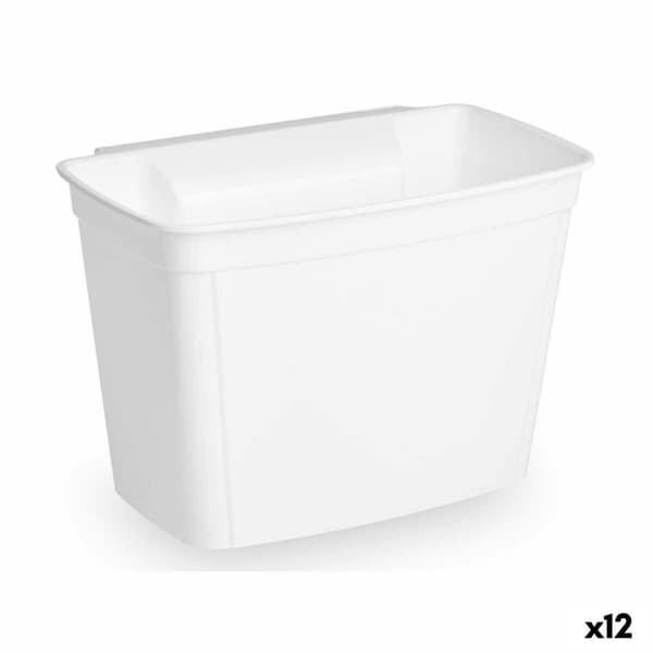 Roskapussiteline Kinvara 02 001 Valkoinen Muovinen 4 L (12 osaa)