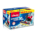 Pikkukuva 2 / 5: Mop with Bucket Vileda Ultramat Turbo XL Musta Punainen Mikrokuitu