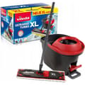 Pikkukuva 1 / 5: Mop with Bucket Vileda Ultramat Turbo XL Musta Punainen Mikrokuitu