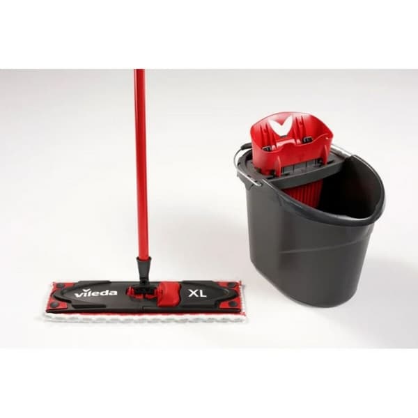 Moppi Vileda Ultramax XL Box Musta Punainen Mikrokuitu