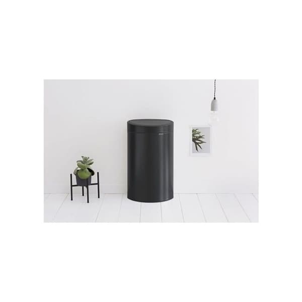 BRABANTIA Touch Bin - 40L - Matt Svart