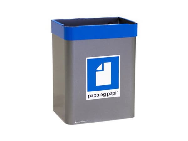 Avfallsbeholder Urbanus 25L Papir/Papp (1 stk.)