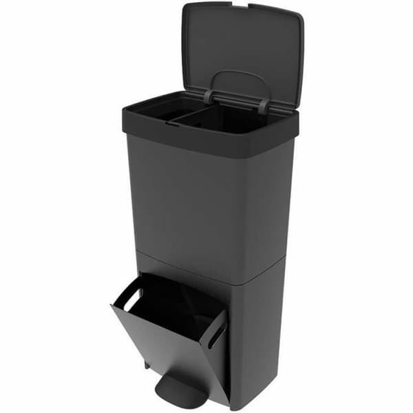 Jäteastia Kitchen Move Harmaa Muovinen 70 L