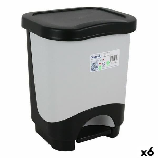 Jäteastia Tontarelli Idea Harmaa 10 L