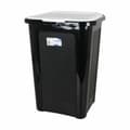 Miniatyrbillede 2 af 2: Skraldespand Tontarelli Coverline Hvid 44 L Sort 38,5 x 34,5 x 54,5 cm (6 enheder)