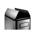 Miniatyrbild 3 av 4: Ecofly Step Bin 45L Matt rostfri papperskorg, EKO 46 x 27,5