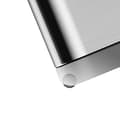 Miniatyrbild 4 av 4: Ecofly Step Bin 45L Matt rostfri papperskorg, EKO 46 x 27,5