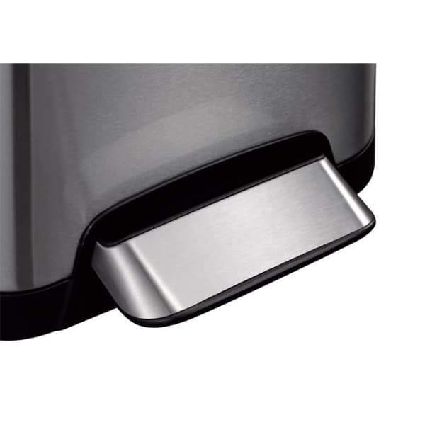 Ecofly Step Bin 45L Matt rostfri papperskorg, EKO 46 x 27,5