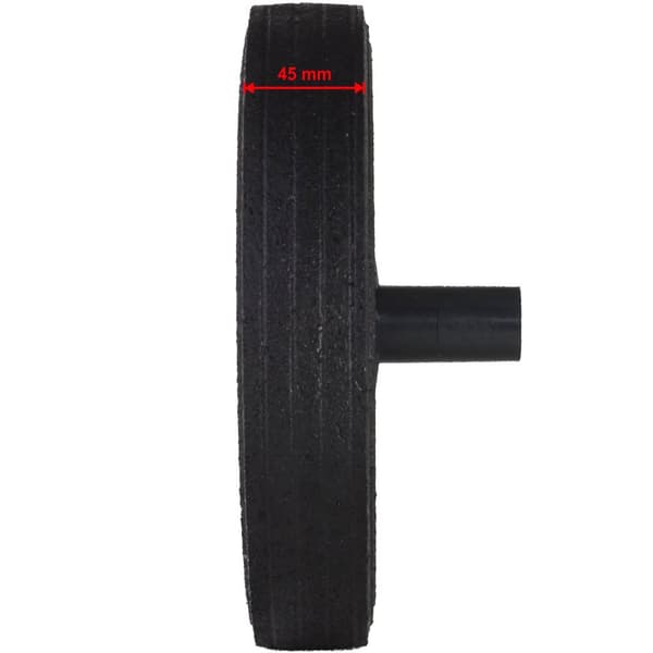 Hjulhjul til gummiaffaldsbeholderens spanddiameter. 250 mm