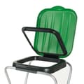 Miniatyrbillede 4 af 4: Standholder til 120L affaldssække til adskillelse - 2 typer affald