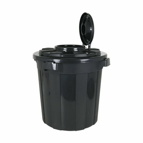 Roskakori Dem Hop 50 L Musta 49,5 x 49,5 x 50 cm (6 osaa)