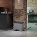 Miniatyrbild 1 av 2: Hailo Pedalhink Oko Trio Plus storlek L 3x9 L silver 0633-220