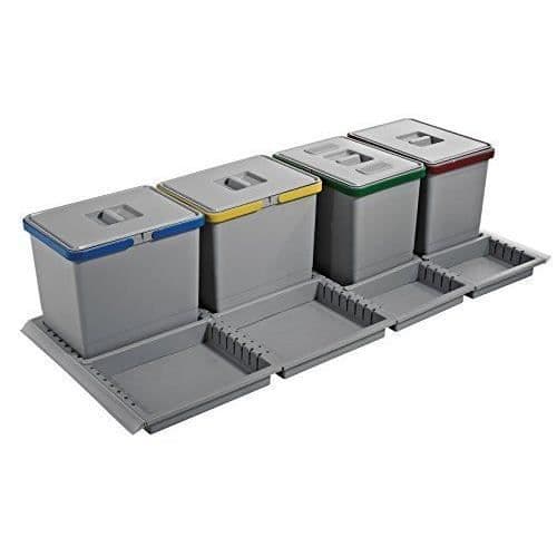 ELLETIPI ptc28120504F C10PPV Sopcontainer för sortering av avfall - PTC28 12050 4F C10 PPV
