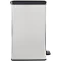 Miniatyrbild 5 av 7: Poubelle Slim - SLIM BIN - CURVER - 40L - Platsparande - 40 x 25 x 61 cm - Metallgrå