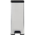 Miniatyrbild 6 av 7: Poubelle Slim - SLIM BIN - CURVER - 40L - Platsparande - 40 x 25 x 61 cm - Metallgrå