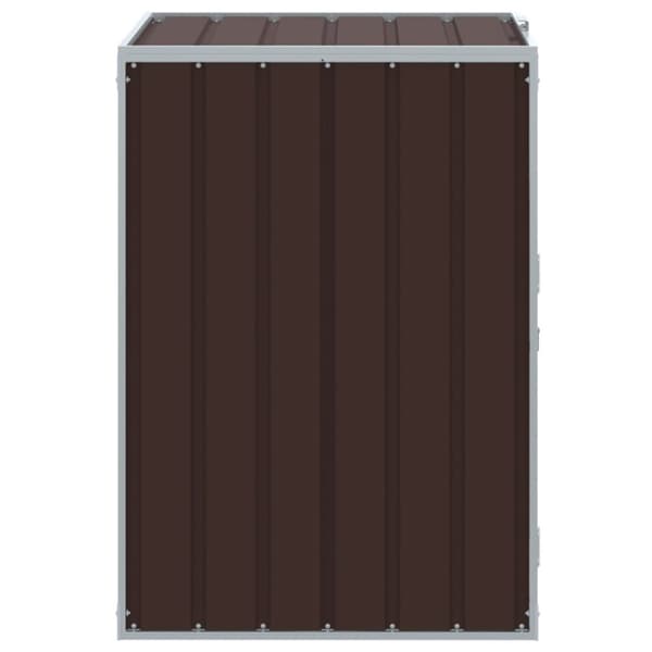 Roskakorin kansi Single Koivu 72x81x115 cm