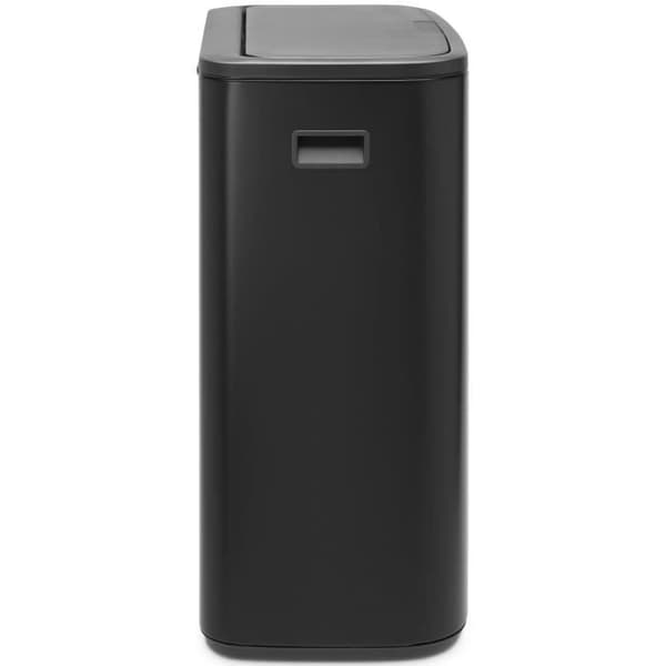 Bo Touch Bin BRABANTIA - Med 2 innerhinkar - 2 x 30 L - Matt svart