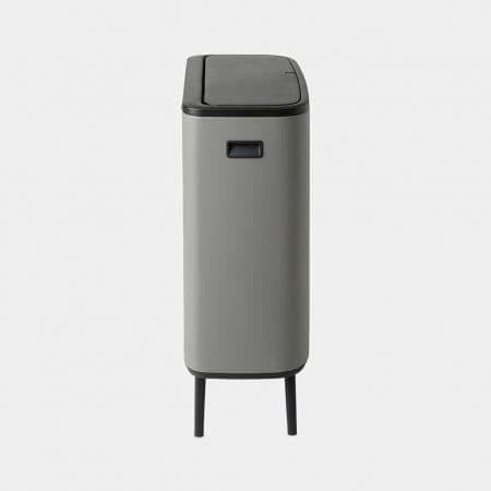 BRABANTIA Bo Touch Bin Hi - 2 x 30 L - Mineral Betong Grå
